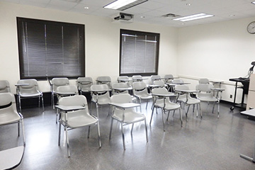 写真:ウィスコンシン大学の教室