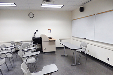 写真:ウィスコンシン大学の教室